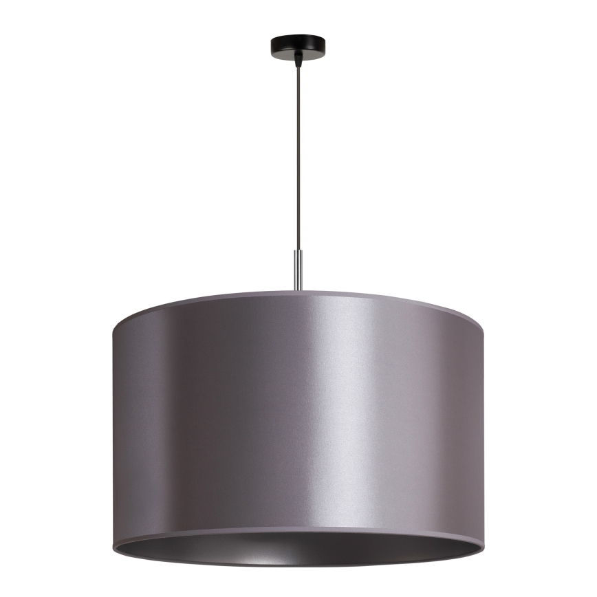 Duolla - Candelabro suspenso CANNES 1xE27/15W/230V diâmetro 50 cm prateado