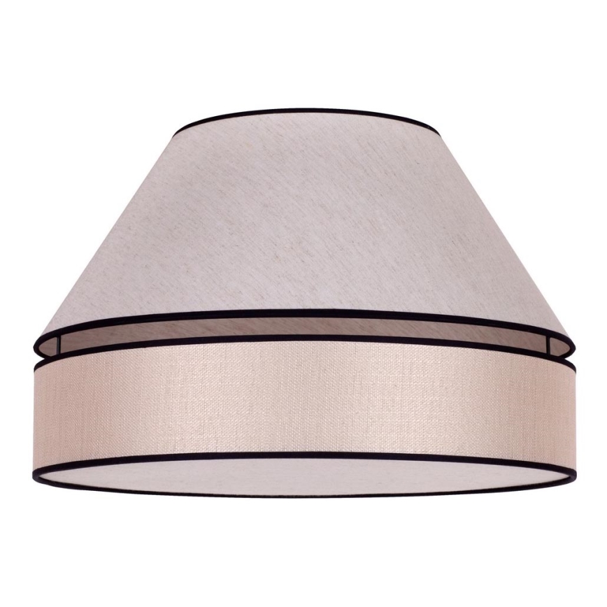 Duolla - Iluminação de teto AVIGNON 1xE27/15W/230V diâmetro 50 cm bege