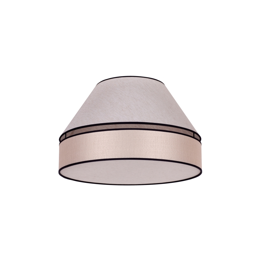 Duolla - Iluminação de teto AVIGNON 1xE27/15W/230V diâmetro 50 cm bege