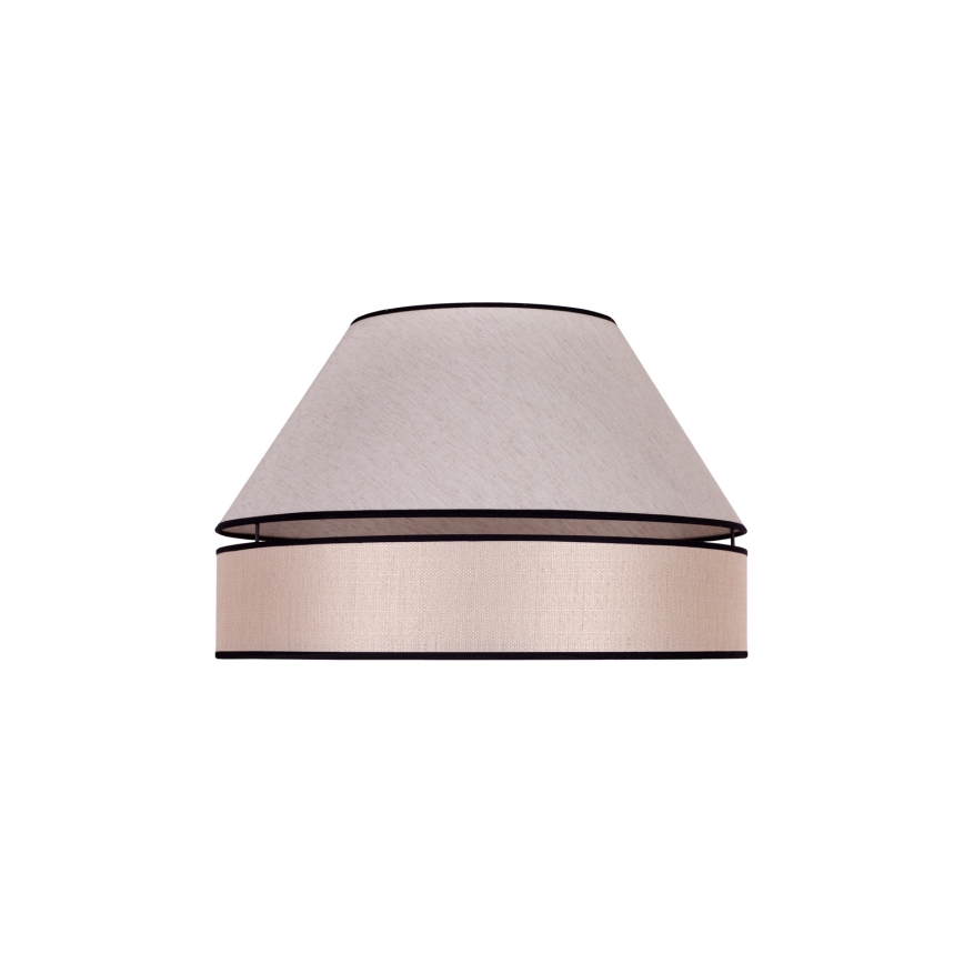 Duolla - Iluminação de teto AVIGNON 1xE27/15W/230V diâmetro 50 cm bege