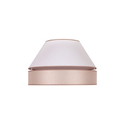 Duolla - Iluminação de teto AVIGNON 1xE27/15W/230V diâmetro 50 cm branco/bege