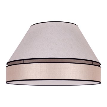 Duolla - Iluminação de teto AVIGNON 3xE27/15W/230V diâmetro 60 cm bege
