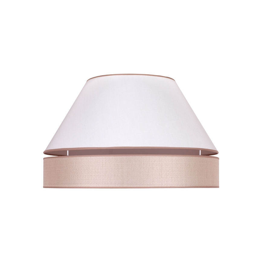 Duolla - Iluminação de teto AVIGNON 3xE27/15W/230V diâmetro 60 cm branco/bege