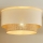 Duolla - Iluminação de teto BOHO 1xE27/15W/230V d. 45 cm bege/castanho