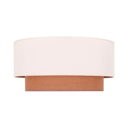 Duolla - Iluminação de teto BOHO 3xE27/15W/230V d. 60 cm bege/castanho
