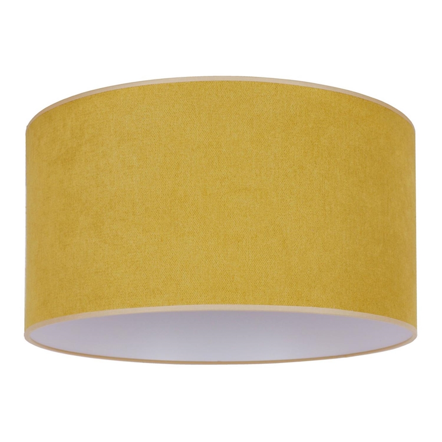 Duolla - Iluminação de teto BRISTOL 1xE27/15W/230V diâmetro 45 cm amarelo/branco