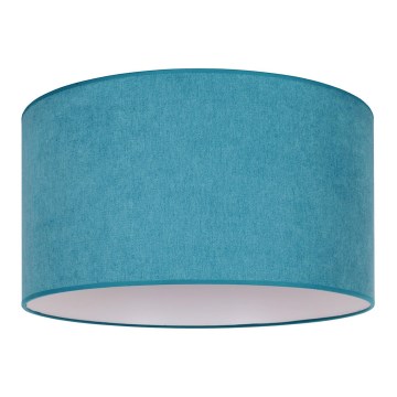 Duolla - Iluminação de teto BRISTOL 1xE27/15W/230V diâmetro 45 cm turquesa/branco