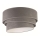 Duolla - Iluminação de teto DEVON 1xE27/40W/230V diâmetro 45 cm cinzento