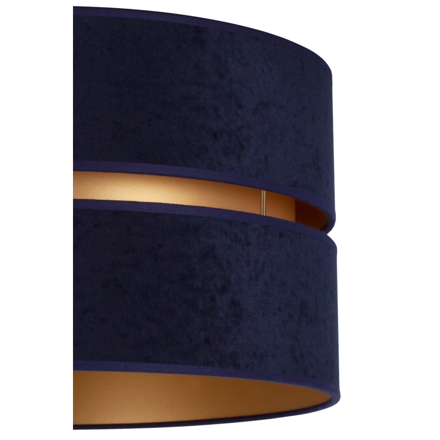 Duolla - Iluminação de teto DUO 1xE27/15W/230V diâmetro 40 cm azul/dourado