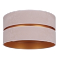 Duolla - Iluminação de teto DUO 1xE27/15W/230V diâmetro 40 cm bege/dourado