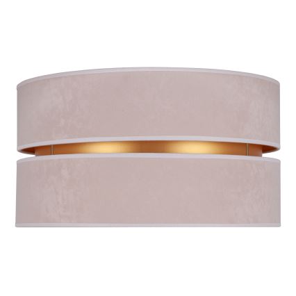 Duolla - Iluminação de teto DUO 1xE27/15W/230V diâmetro 40 cm bege/dourado