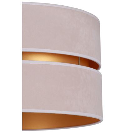 Duolla - Iluminação de teto DUO 1xE27/15W/230V diâmetro 40 cm bege/dourado