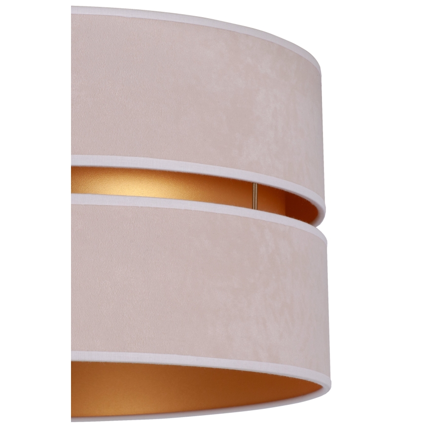 Duolla - Iluminação de teto DUO 1xE27/15W/230V diâmetro 40 cm bege/dourado
