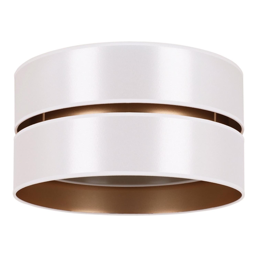 Duolla - Iluminação de teto DUO 1xE27/15W/230V diâmetro 40 cm branco/dourado