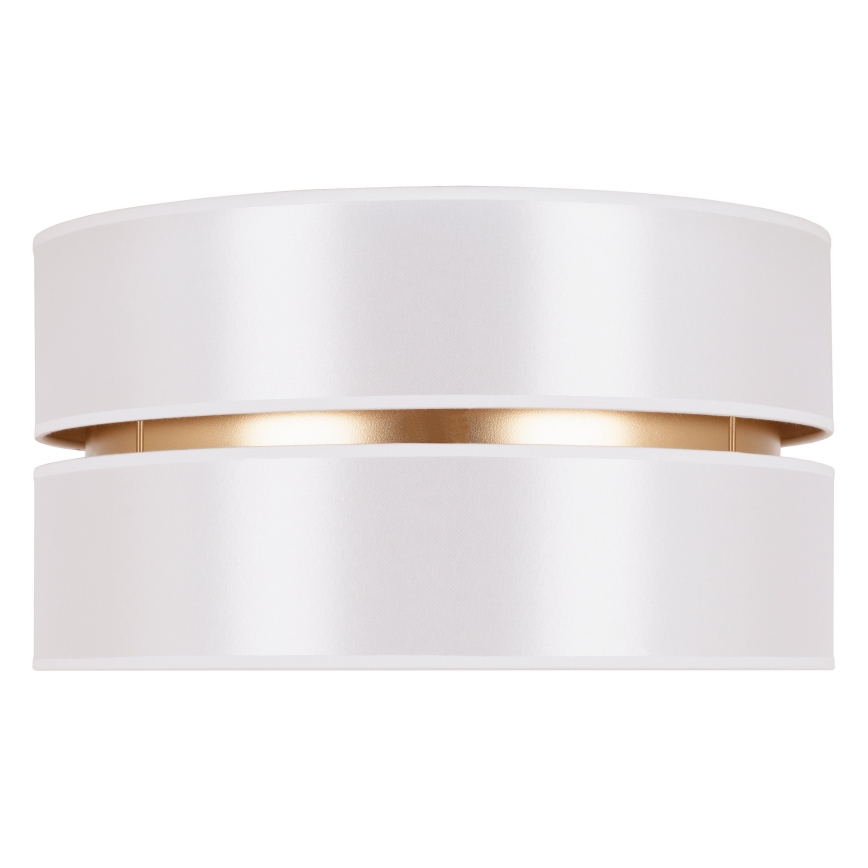 Duolla - Iluminação de teto DUO 1xE27/15W/230V diâmetro 40 cm branco/dourado