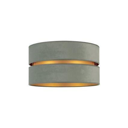 Duolla - Iluminação de teto DUO 1xE27/15W/230V diâmetro 40 cm verde claro/dourado