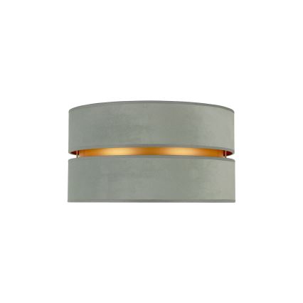 Duolla - Iluminação de teto DUO 1xE27/15W/230V diâmetro 40 cm verde claro/dourado