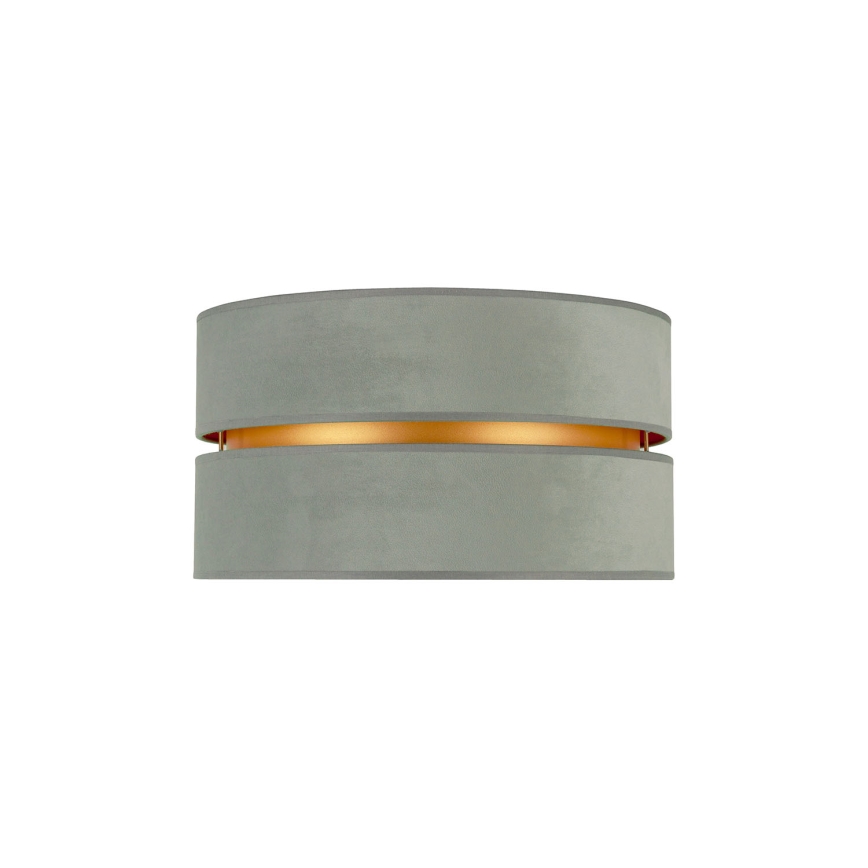 Duolla - Iluminação de teto DUO 1xE27/15W/230V diâmetro 40 cm verde claro/dourado