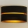 Duolla - Iluminação de teto DUO 1xE27/40W/230V diâmetro 40 cm preto/dourado