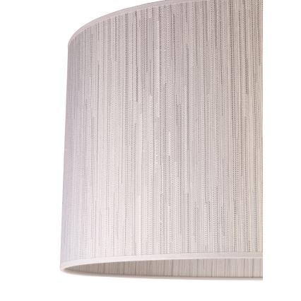 Duolla - Iluminação de teto ESSEX 1xE27/40W/230V diâmetro 45 cm prateado
