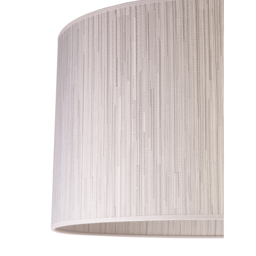 Duolla - Iluminação de teto ESSEX 1xE27/40W/230V diâmetro 45 cm prateado