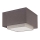 Duolla - Iluminação de teto FORTE 3xE27/40W/230V cinzento