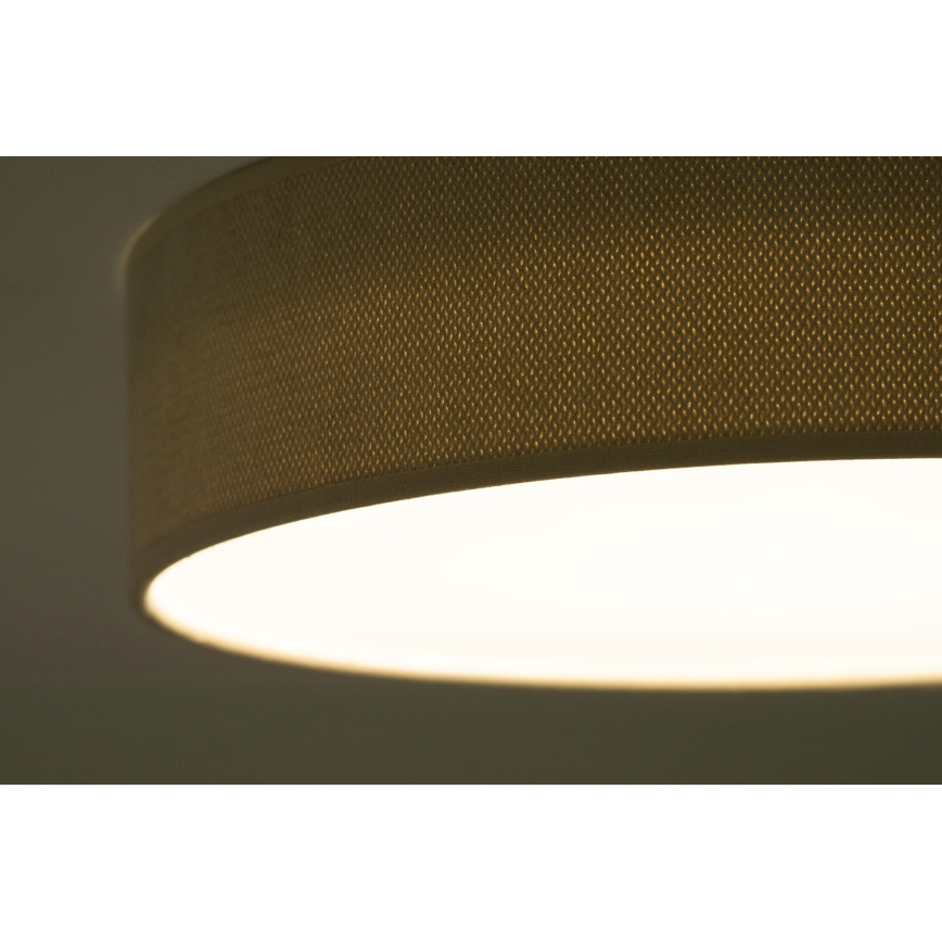 Duolla - Iluminação de teto LED CORTINA LED/26W/230V diâmetro 30 cm 4000K bege