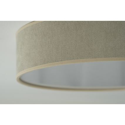 Duolla - Iluminação de teto LED CORTINA LED/26W/230V diâmetro 30 cm 4000K bege