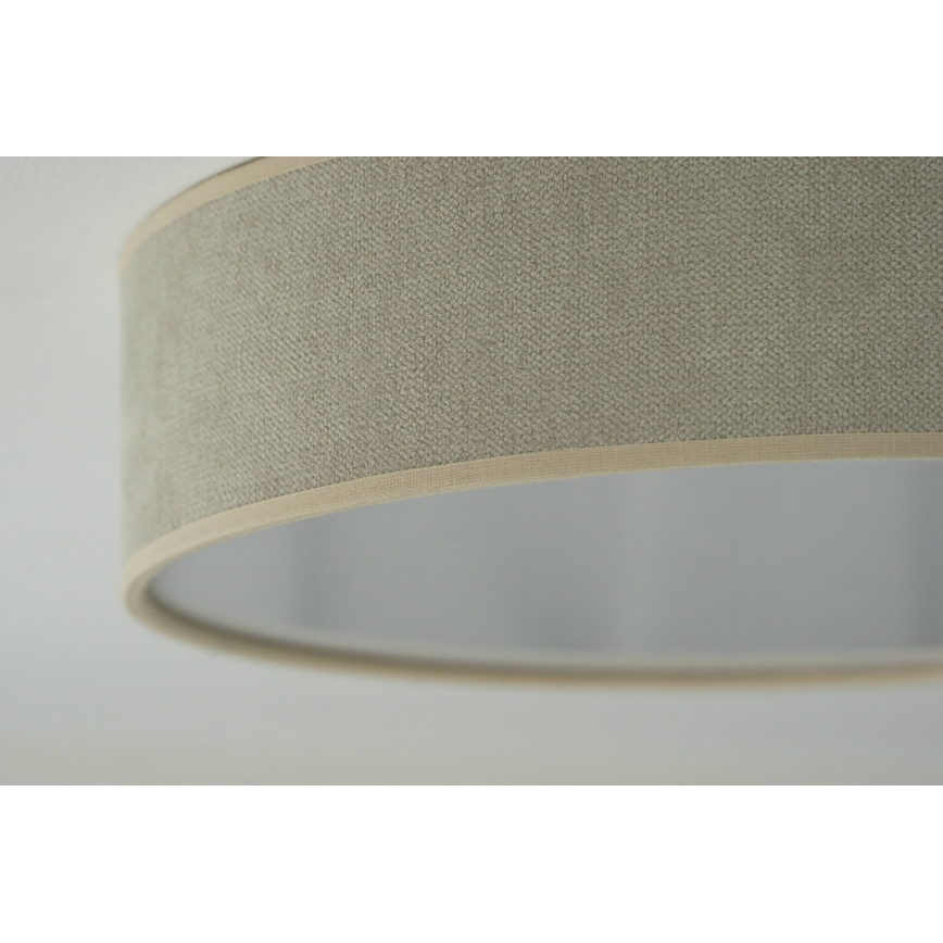 Duolla - Iluminação de teto LED CORTINA LED/26W/230V diâmetro 30 cm 4000K bege