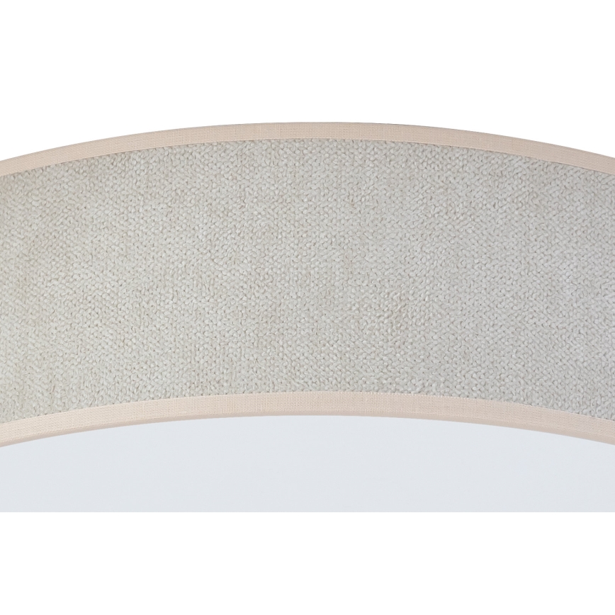 Duolla - Iluminação de teto LED CORTINA LED/26W/230V diâmetro 30 cm 4000K bege