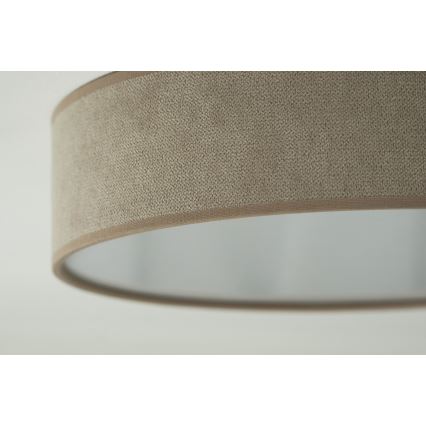 Duolla - Iluminação de teto LED CORTINA LED/26W/230V diâmetro 30 cm 4000K castanho