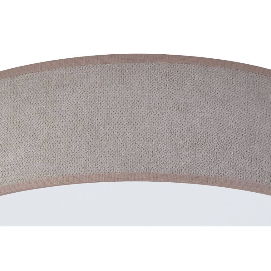 Duolla - Iluminação de teto LED CORTINA LED/26W/230V diâmetro 30 cm 4000K castanho