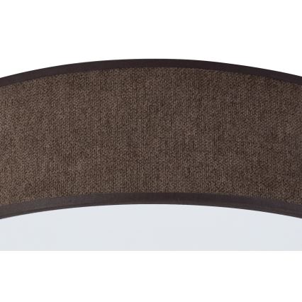 Duolla - Iluminação de teto LED CORTINA LED/26W/230V diâmetro 30 cm 4000K castanho