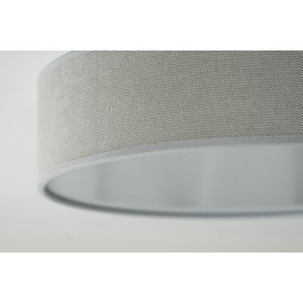 Duolla - Iluminação de teto LED CORTINA LED/26W/230V diâmetro 30 cm 4000K cinzento