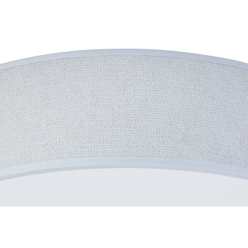 Duolla - Iluminação de teto LED CORTINA LED/26W/230V diâmetro 30 cm 4000K cinzento