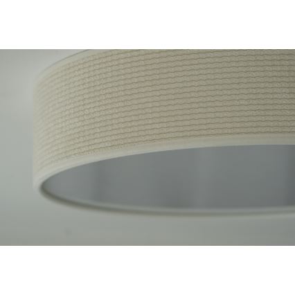Duolla - Iluminação de teto LED CORTINA LED/26W/230V diâmetro 30 cm 4000K creme