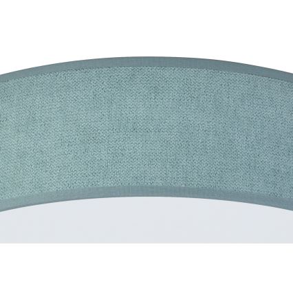Duolla - Iluminação de teto LED CORTINA LED/26W/230V diâmetro 30 cm 4000K turquesa