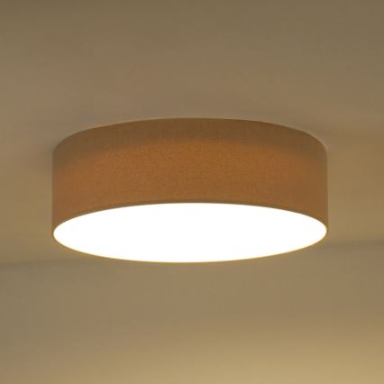Duolla - Iluminação de teto LED CORTINA LED/26W/230V diâmetro 45 cm 4000K bege