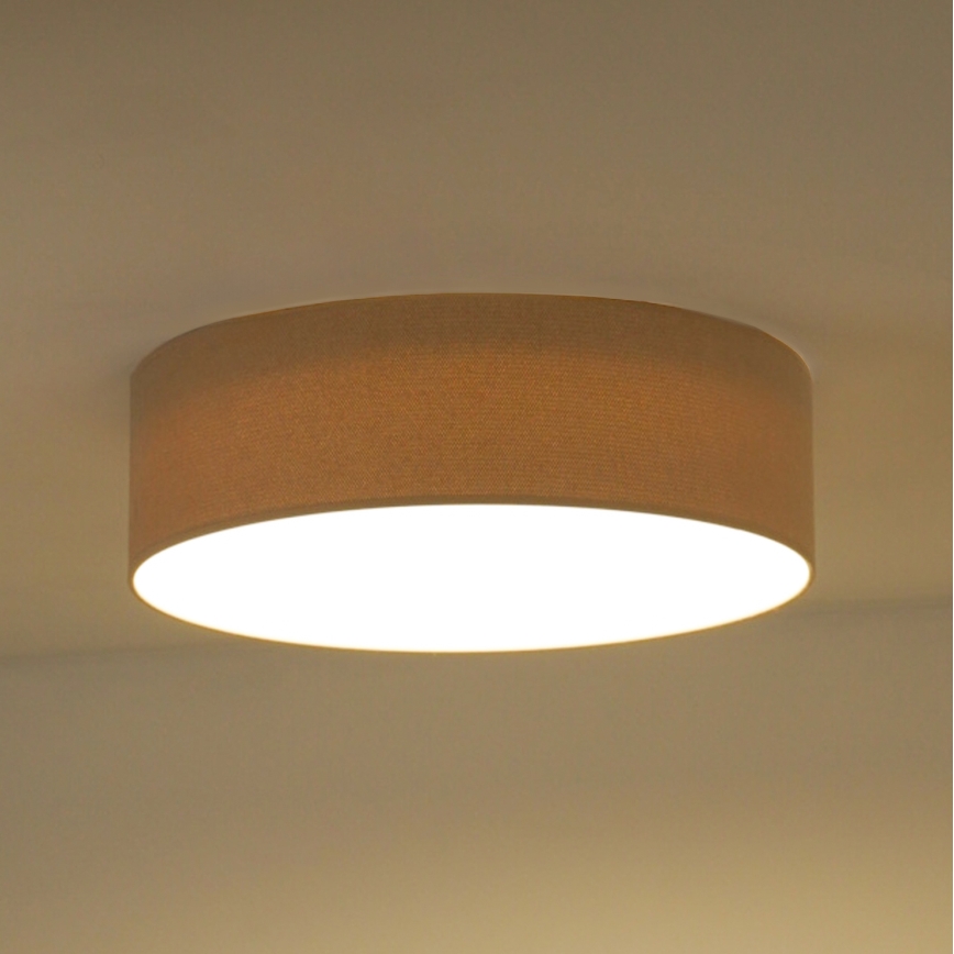 Duolla - Iluminação de teto LED CORTINA LED/26W/230V diâmetro 45 cm 4000K bege
