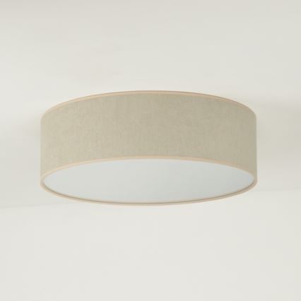 Duolla - Iluminação de teto LED CORTINA LED/26W/230V diâmetro 45 cm 4000K bege