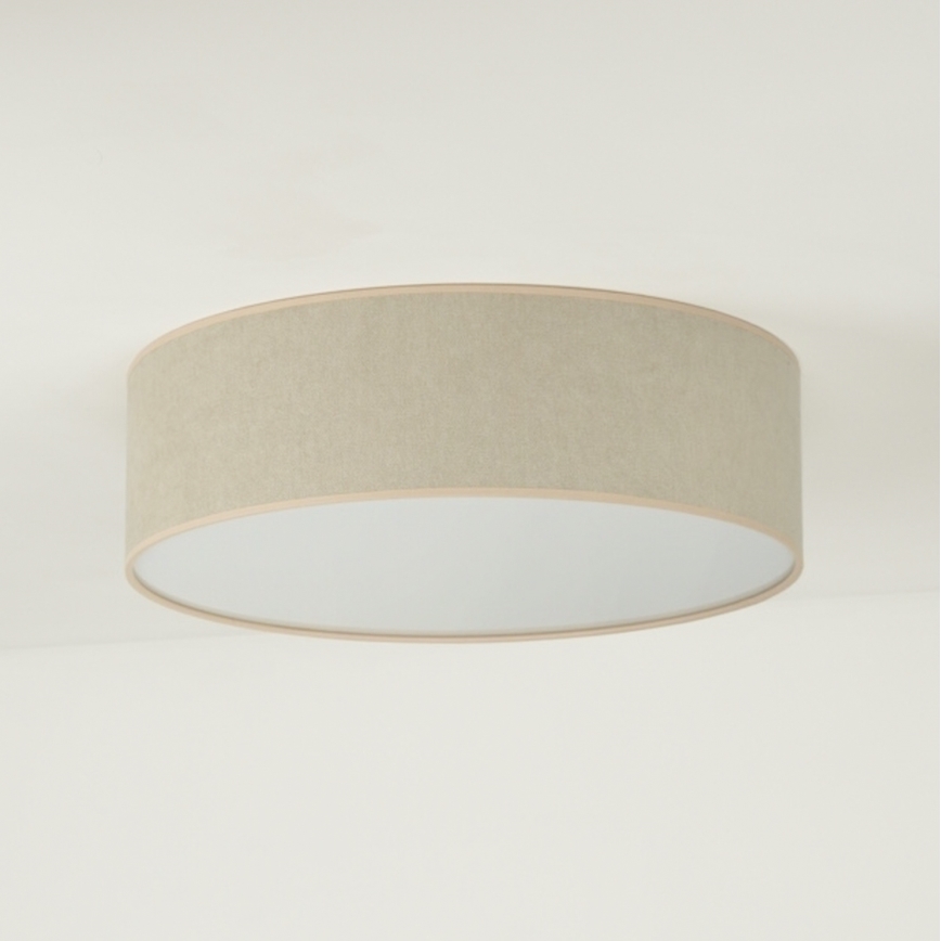 Duolla - Iluminação de teto LED CORTINA LED/26W/230V diâmetro 45 cm 4000K bege