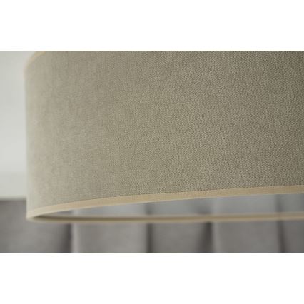Duolla - Iluminação de teto LED CORTINA LED/26W/230V diâmetro 45 cm 4000K bege