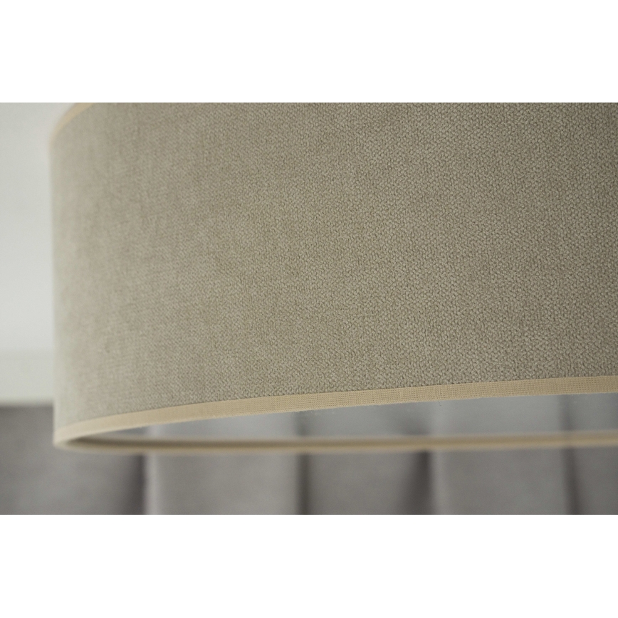 Duolla - Iluminação de teto LED CORTINA LED/26W/230V diâmetro 45 cm 4000K bege