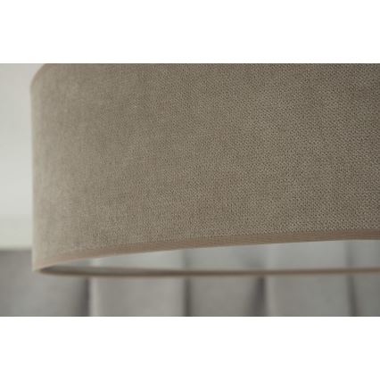 Duolla - Iluminação de teto LED CORTINA LED/26W/230V diâmetro 45 cm 4000K castanho