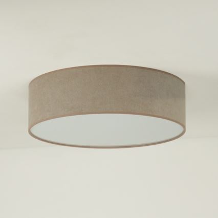 Duolla - Iluminação de teto LED CORTINA LED/26W/230V diâmetro 45 cm 4000K castanho