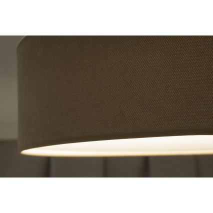 Duolla - Iluminação de teto LED CORTINA LED/26W/230V diâmetro 45 cm 4000K castanho
