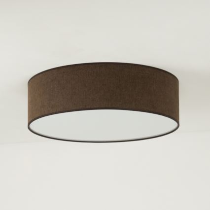 Duolla - Iluminação de teto LED CORTINA LED/26W/230V diâmetro 45 cm 4000K castanho