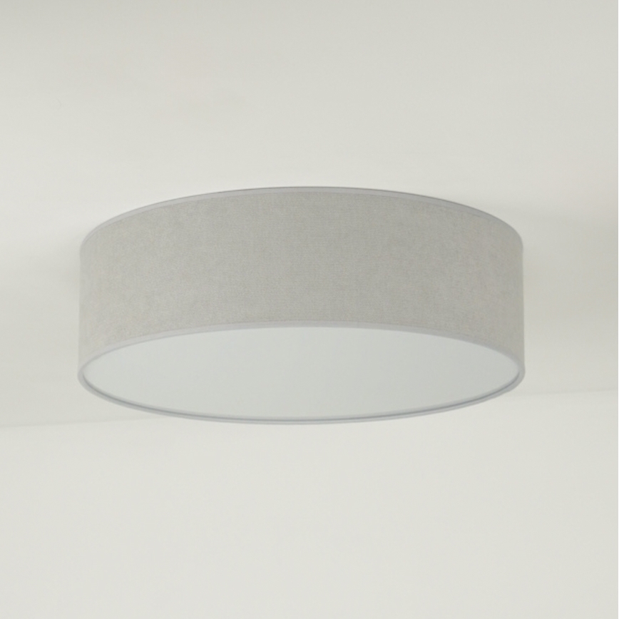Duolla - Iluminação de teto LED CORTINA LED/26W/230V diâmetro 45 cm 4000K cinzento