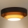 Duolla - Iluminação de teto LED LUNETA LED/26W/230V diâmetro 60 cm 4000K castanho/dourado/creme