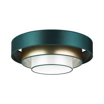 Duolla - Iluminação de teto LED LUNETA LED/26W/230V diâmetro 60 cm 4000K verde/dourado/branco